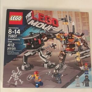 The LEGO Movie 70807: MetalBeard's Duel **RETIRED** 2014 NEW & SEALED BNIB RARE!